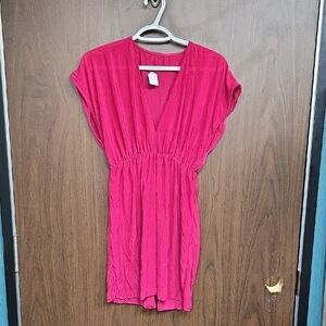 Unbranded Size S-M Pink Swimsuit Coverup Dress